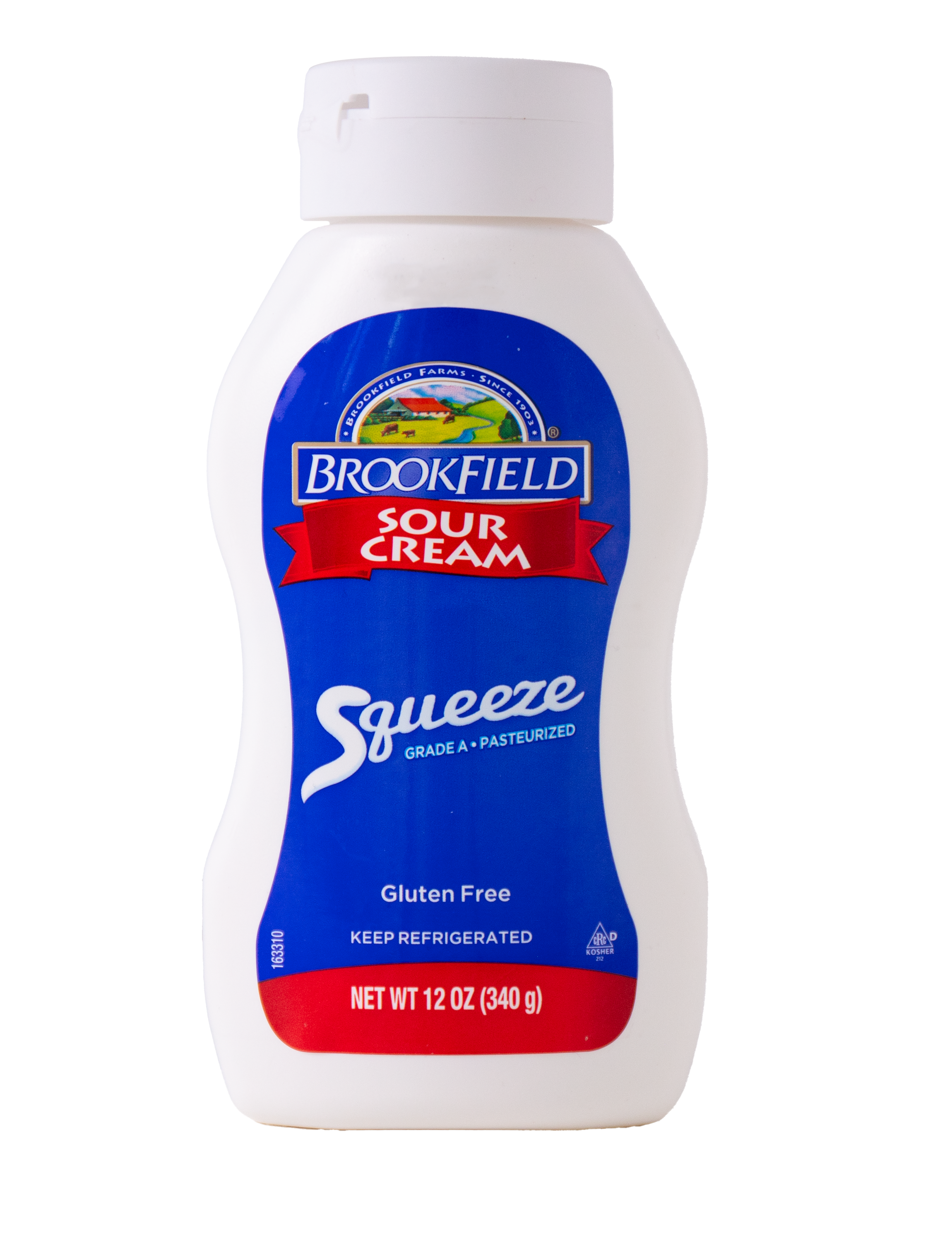 BROOKFIELD SQUEEZE SOUR CREAM -
                12 OZ