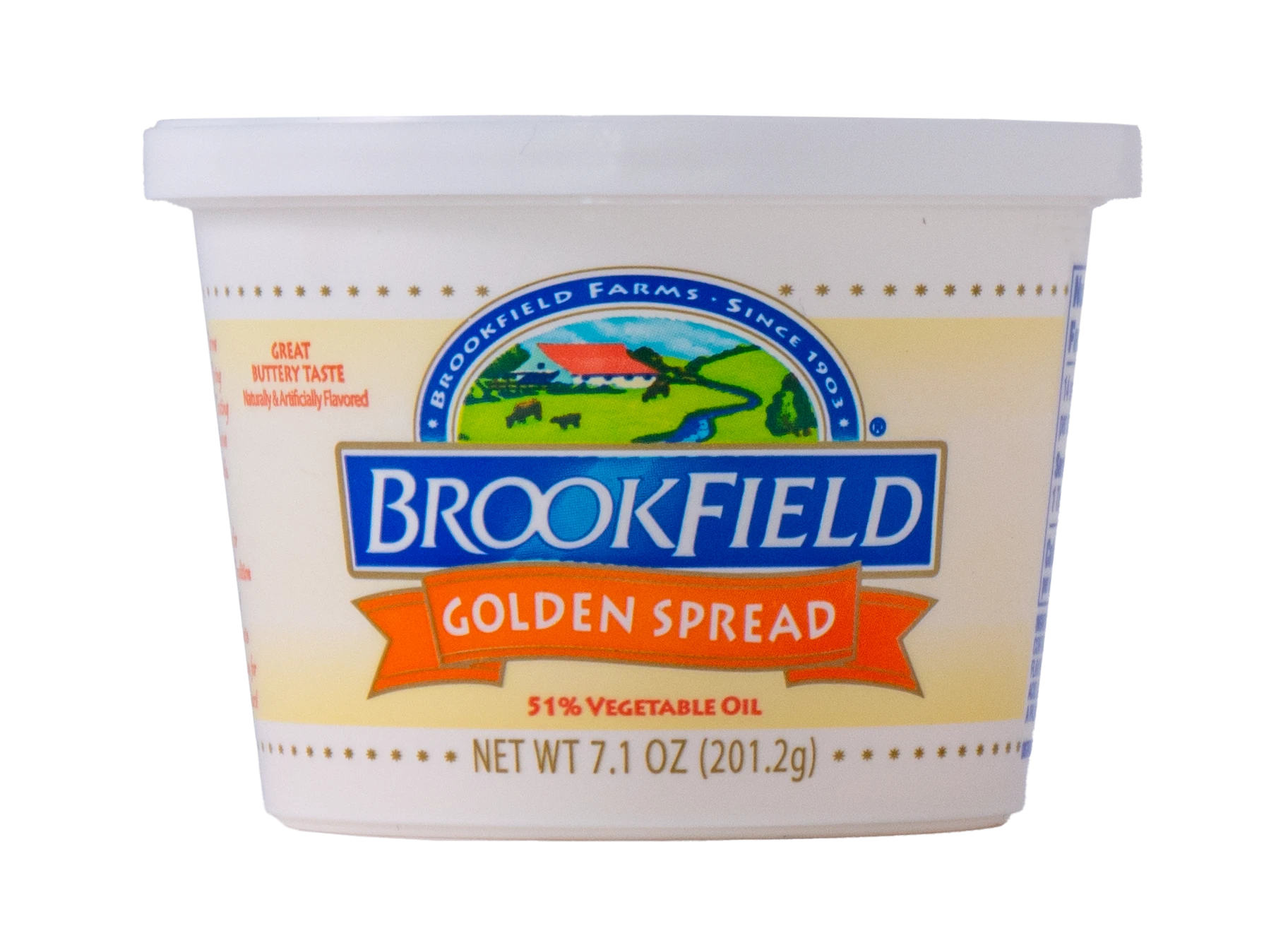 BROOKFIELD MARGARINE GOLDEN SPREAD -
                7.1 OZ