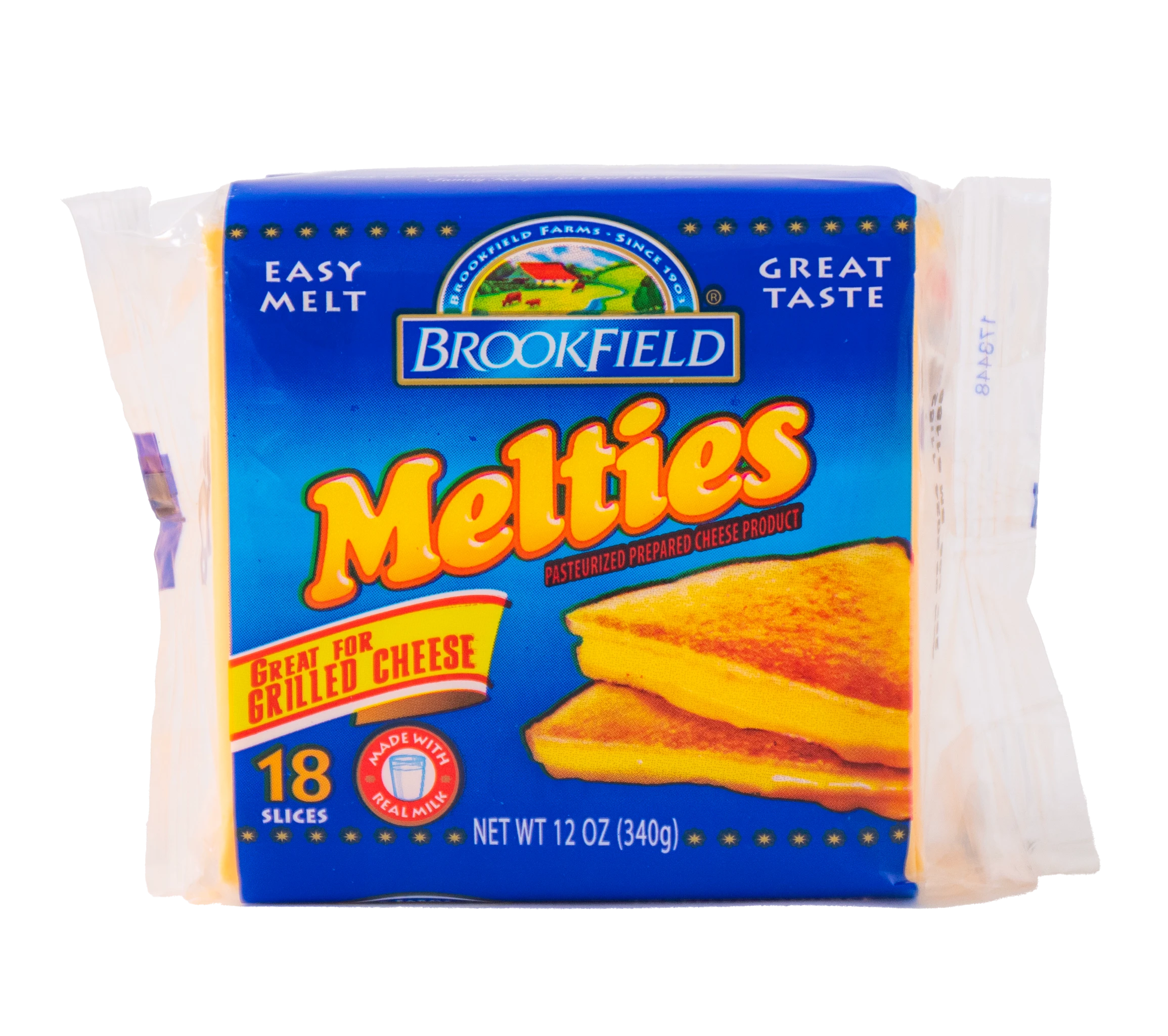 BROOKFIELD MELTIES 18 SLICES -
                12/12oz