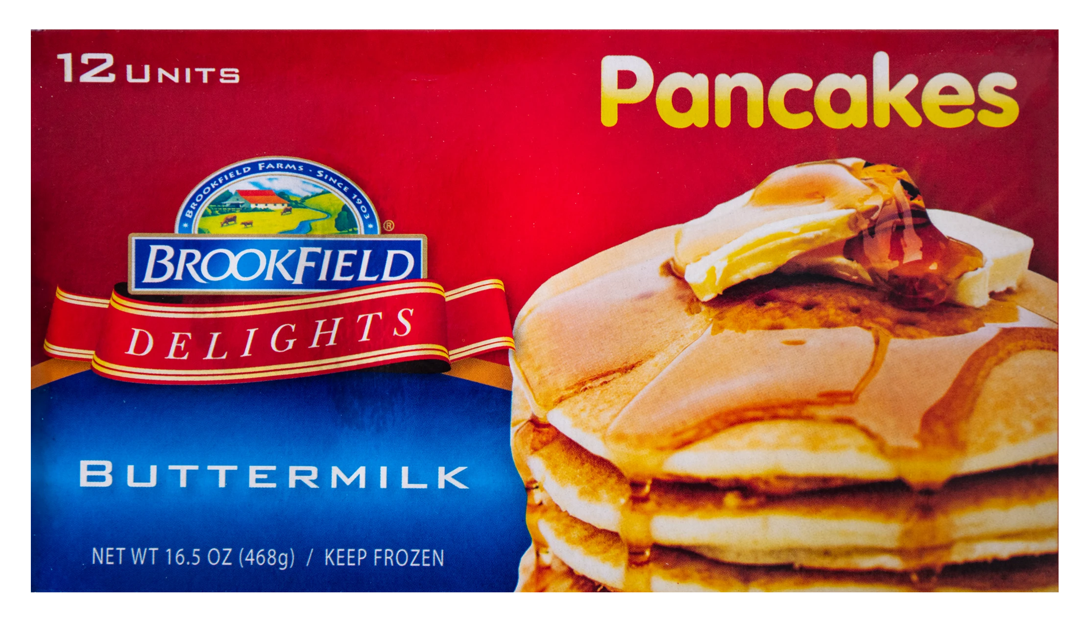 BROOKFIELD DELIGHTS BUTTERMILK PANCAKES -
                16.5 OZ