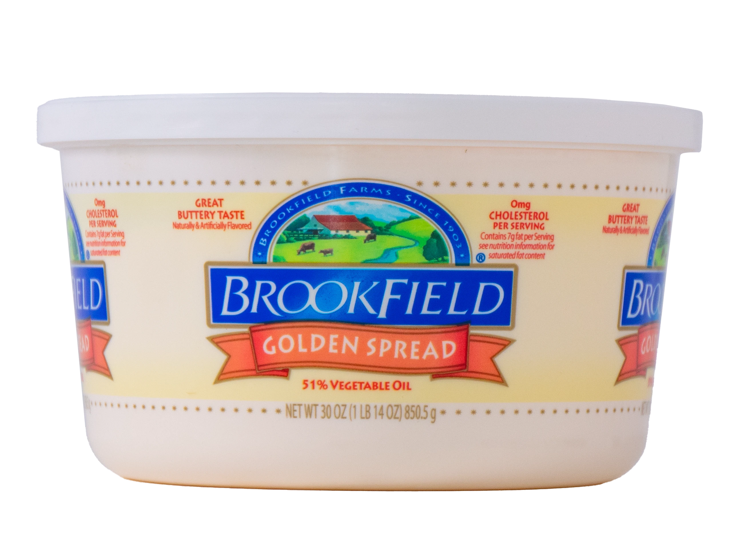 BROOKFIELD MARGARINE GOLDEN SPREAD -
                1 LB