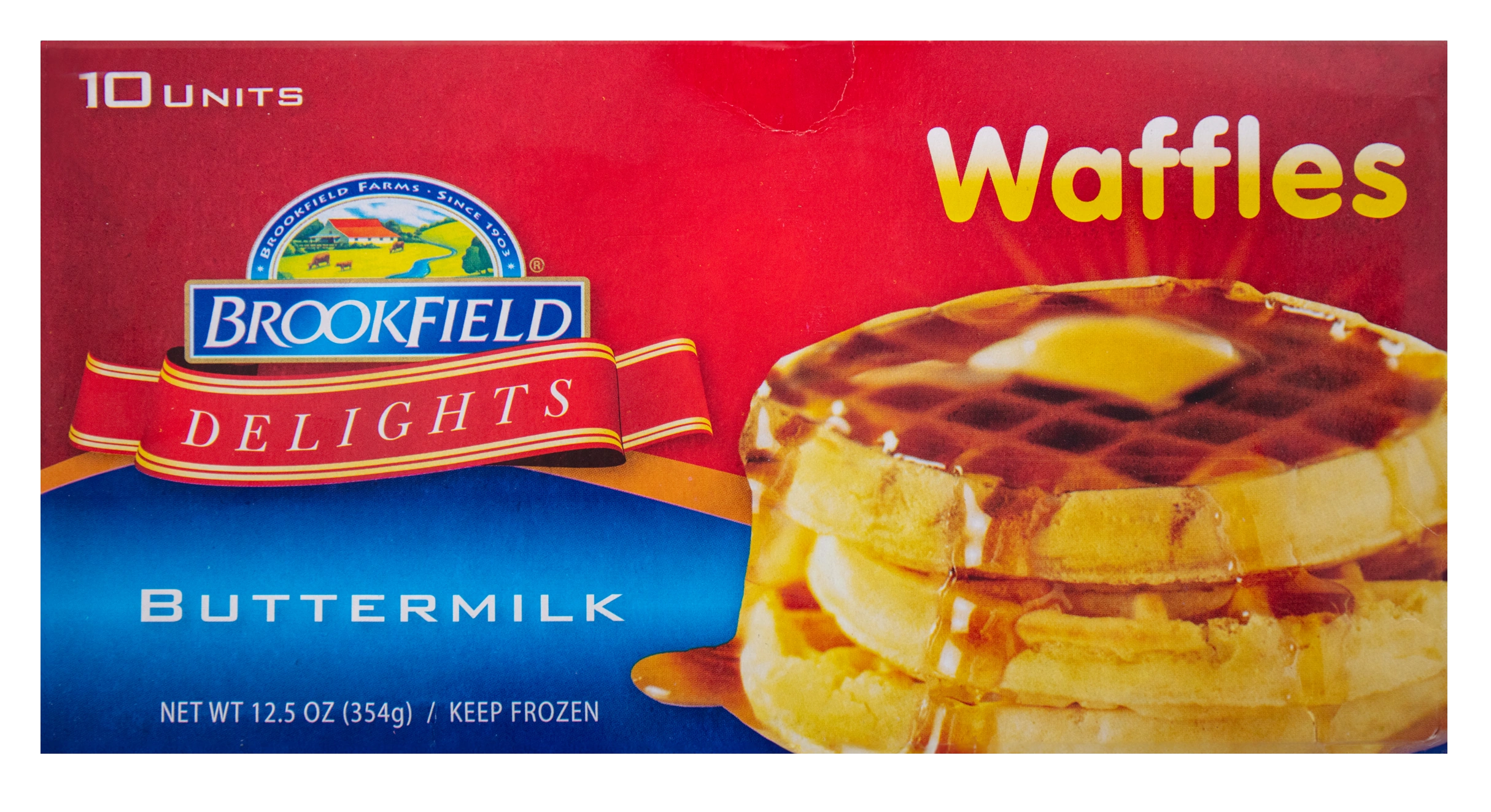 BROOKFIELD DELIGHTS BUTTERMILK WAFFLES -
                12.5 OZ