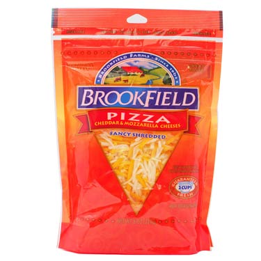 BROOKFIELD PIZZA SHREDDED CHEESE -
                8 OZ