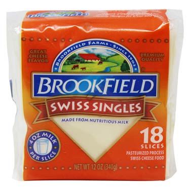 BROOKFIELD SWISS SINGLES -
                12 OZ