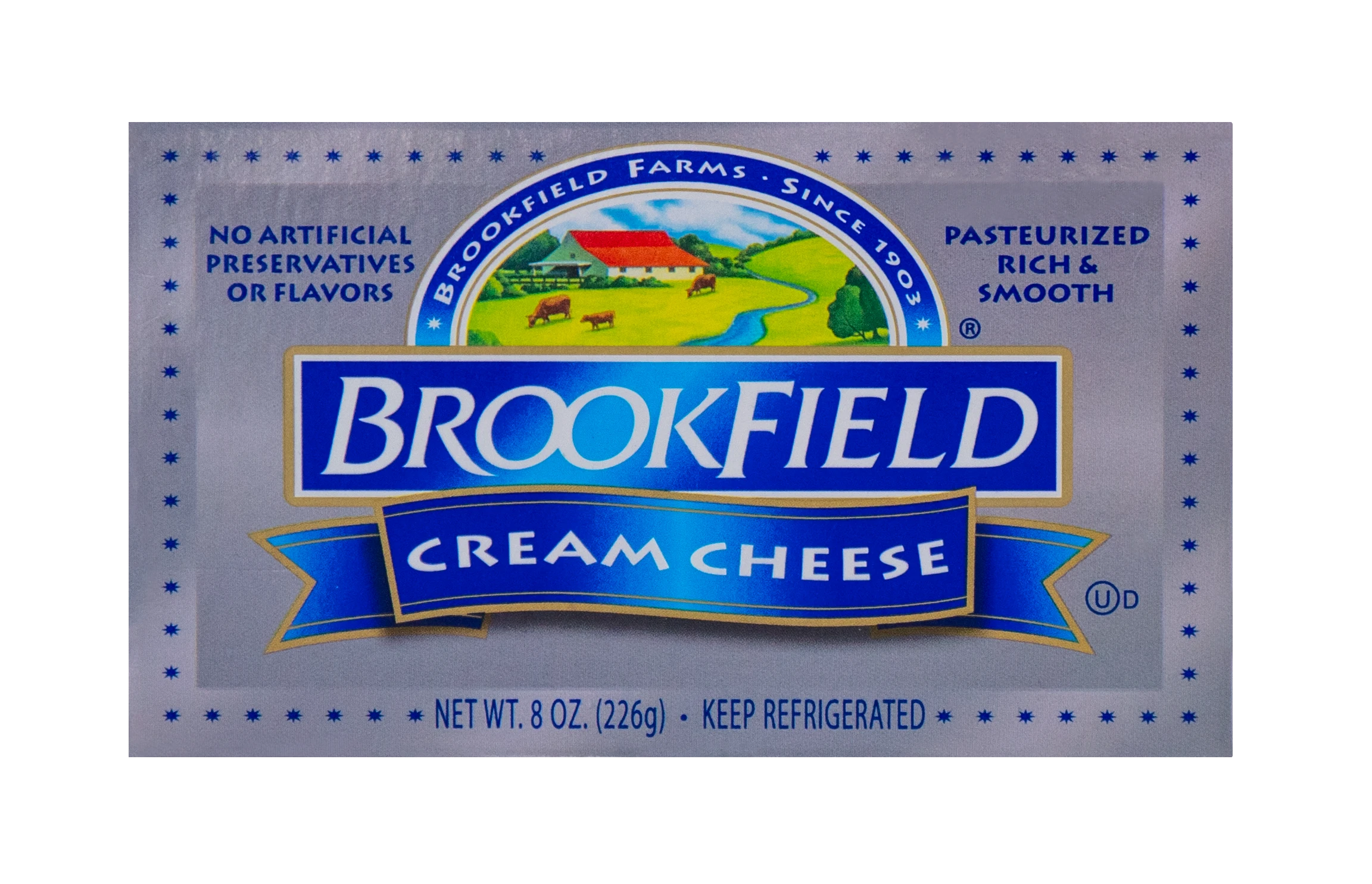 BROOKFIELD CREAM CHEESE -
                36/8oz