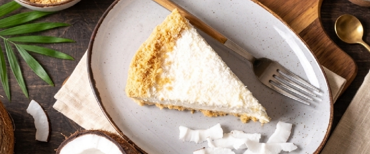 Cheesecake de Coquito