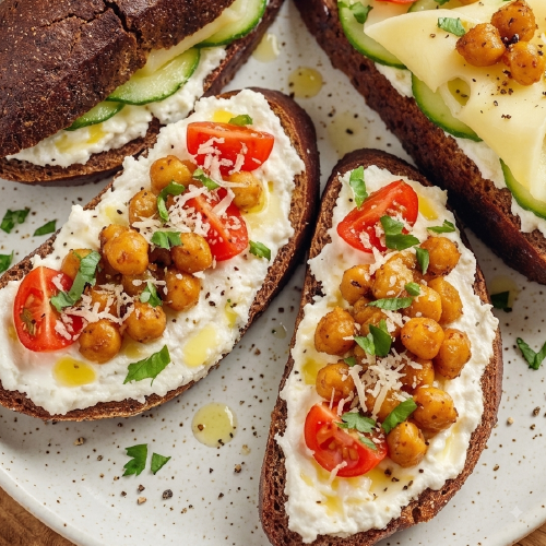Tostadas Mediterráneas